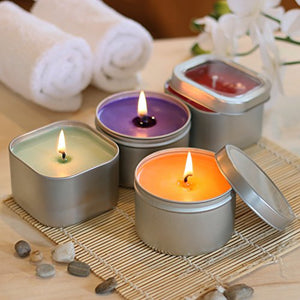 Complete DIY Candle Making Kit Supplies ? Create 4 Large Scented Soy Candles ? Full Beginners Set Including 2 LB Wax Rich Scents Dyes Wicks Melting Pitcher Tin Containers and More, Candle, resinartbysheri, resinartbysheri, [variant_title],