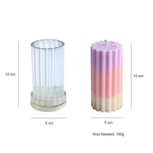 Candle Molds for Candle Making Plastic Pillar Candle Making Kit Ball Sphere Mold Large Cylinder Rib Candle Making Molds DIY Candle Making Supplies Set of 3 PCS, [product_type], resinartbysheri, resinartbysheri, [variant_title],