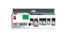Marabu Easy Marble Set 6 x 15ml, Multicolour (MR130500087)
