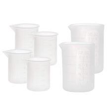 250ml & 100ml Silicone Measuring Cups, Gartful Silicone Mixing Cups for Epoxy, Resin Arts, Glue, Jewelry Casting Molds, Acrylic Paint Pouring, Cup Making, Waxing, Crafts, Nonstick Reusable, Set of 6, resin, Gartful, resinartbysheri, [variant_title],