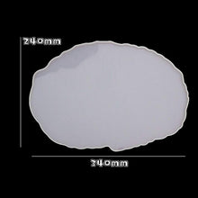 KJGF Large Silicone Tray Artist Mold, Irregular Coasters Resin Art DIY Tray Mould,Epoxy Resin Casting Molds for Making Faux Agate Tray，1pcs Geode Agate Tray Molds & 2pcs Gold Handles, resin, resinartbysheri, resinartbysheri, [variant_title],