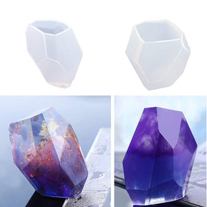 EuTengHao 18Pcs DIY Silicone Resin Casting Molds Tools Set Includes 6 Resin Casting Molds Large Clear Silicone Molds 2 Measurement Cup 10 Wood Sticks for DIY Home Decoration, resin, EuTengHao, resinartbysheri, [variant_title],