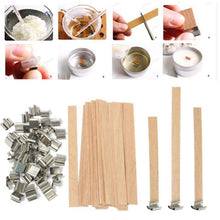 Wood Candle Wicks 50Pcs Natural Environmentally-Friendly Wick 6mm 8mm 12.5mm 13mm Wooden Candles Wick With Sustainer Tab Stands Candle Wick Core For DIY Craft Candle Making Supplies Soy Paraffin Wax, [product_type], resinartbysheri, resinartbysheri, [variant_title],