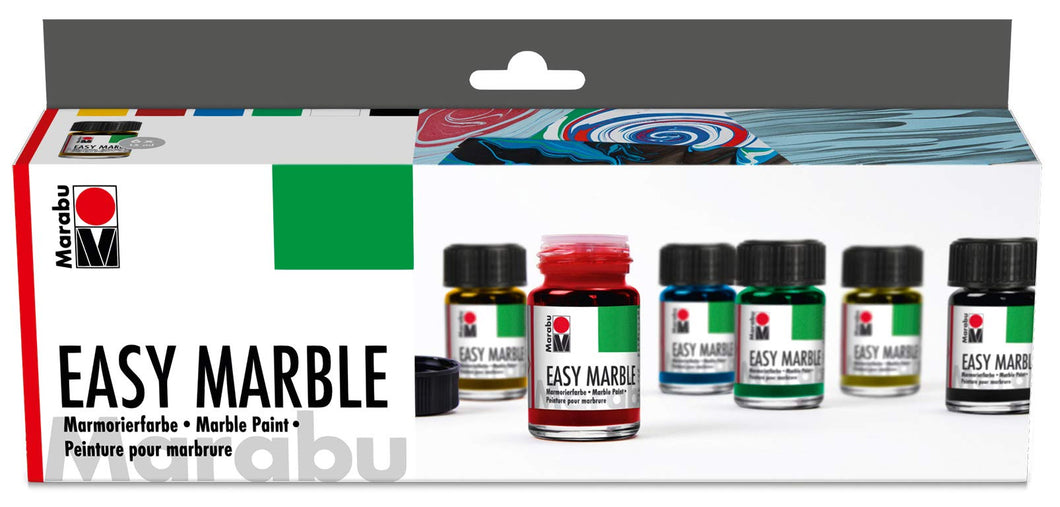 Marabu Easy Marble Paint Starter Set