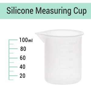 250ml & 100ml Silicone Measuring Cups, Gartful Silicone Mixing Cups for Epoxy, Resin Arts, Glue, Jewelry Casting Molds, Acrylic Paint Pouring, Cup Making, Waxing, Crafts, Nonstick Reusable, Set of 6, resin, Gartful, resinartbysheri, [variant_title],