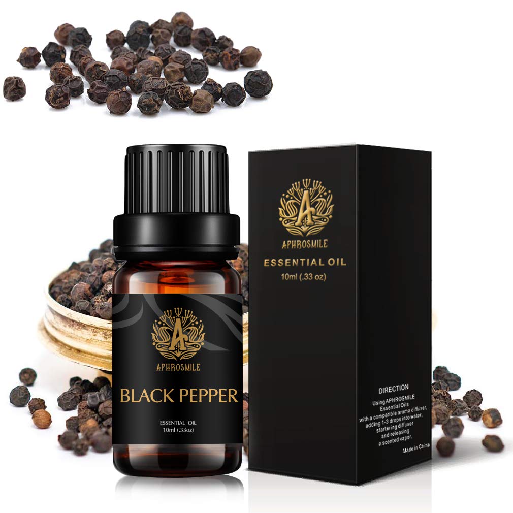 Black Pepper Aromatherapy Essential Oil, 100% Pure Black Pepper Scent Essential Oil for Diffusers, Therapeutic Grade Aromatherapy Black Pepper Scent Essential Oil Fragrance for Massage 0.33oz-10ml, Candle, resinartbysheri, resinartbysheri, [variant_title],