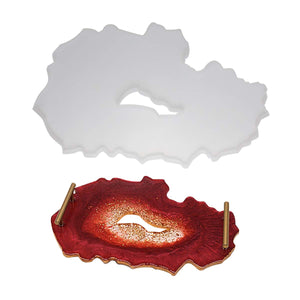 Silicone Coaster Molds for Resin Casting, Epoxy Resin Mold Irregular Tray Mold, 1pcs Geode Agate Tray Molds & 2pcs Gold Handles for DIY Crafts Tray Home Decoration, resin, CODACE, resinartbysheri, [variant_title],