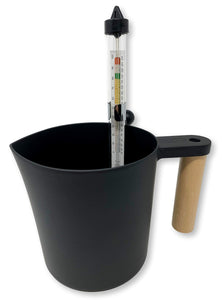 Candle Making Pouring and Melting Pot - Aluminium Pitcher with Wooden Handle for Wax Melting. Perfect for Candle and Soap Making DIY Craft Projects, [product_type], Scandinavian Candle Co., resinartbysheri, [variant_title],