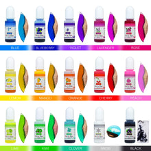 Epoxy Resin Pigment - 15 Color Liquid Epoxy Resin Dye - Highly Concentrated Epoxy Resin Colorant for Resin Coloring Art, DIY Jewelry Making Supplies - AB Resin Coloring for Paint, Crafts - 10ml Each, resin, resinartbysheri, resinartbysheri, [variant_title],