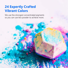 Rolio Mica Powder - 24 Colors x 10g/0.35oz - Epoxy Resin Color Pigment Powder for Slime, Clear Nail Polish, Makeup, Epoxy Resin, Candle Making, Bath Bombs, Soap Colorant, Cosmetic Grade, resin, Rolio Mica Powder, resinartbysheri, [variant_title],