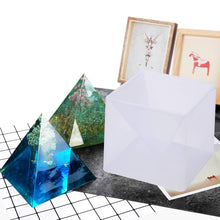 1pc Super Pyramid Silicone Mould Resin Craft Jewellery Mould + Plastic Frame, [product_type], ‎Mayitr, resinartbysheri, [variant_title],