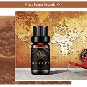 Black Pepper Aromatherapy Essential Oil, 100% Pure Black Pepper Scent Essential Oil for Diffusers, Therapeutic Grade Aromatherapy Black Pepper Scent Essential Oil Fragrance for Massage 0.33oz-10ml, Candle, resinartbysheri, resinartbysheri, [variant_title],