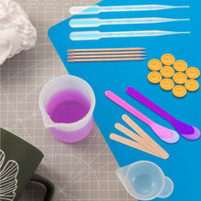 49 Pieces Resin Tools Set, Include A3 Large Silicone Sheet, 100 ml Measuring Cups, Silicone Mixing Cups, Wooden Sticks Mixing Spoons for Epoxy Resin Crafts Painting Supplies, resin, resinartbysheri, resinartbysheri, [variant_title],