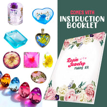 GoodyKing Resin Jewelry Making Starter Kit - Resin Kits for Beginners with Molds and Resin Jewelry Making Supplies - Silicone Casting Mold, Tools Set and Clear Epoxy Resin for DIY Jewelry Craft, resin, Goody King, resinartbysheri, [variant_title],