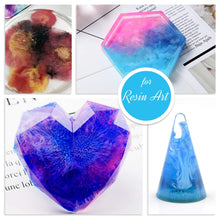Alcohol Ink Set - 24 Vibrant Colors Alcohol-based Ink for Resin Petri Dish Making, Epoxy Resin Painting - Concentrated Alcohol Paint Color Dye for Resin Art, Tumbler Making, Painting - 24 x 10ml/.35oz, resin, DecorRom, resinartbysheri, [variant_title],