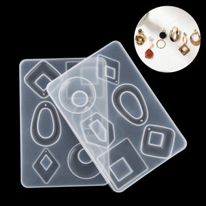 (Resin Earring Molds) - Suhome Resin Jewellery Moulds Epoxy Resin Earring Moulds, Pendant Moulds, Bracelet Moulds and Necklace Moulds Kits 249 Pcs Silicone Resin Casting Moulds for Jewellery Making, resin, Suhome, resinartbysheri, [variant_title],