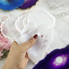 Resin Silicone Molds,DIY Wine Glasses Holder Resin Mold and 2 Resin Wine Coaster Molds,Used to Make Artificial Agate Sheet, Wine Rack, Coaster, Home Decoration Epoxy Resin Mold., [product_type], B DyBoHF, resinartbysheri, [variant_title],