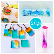 Epoxy Resin Pigment - 15 Color Liquid Epoxy Resin Dye - Highly Concentrated Epoxy Resin Colorant for Resin Coloring Art, DIY Jewelry Making Supplies - AB Resin Coloring for Paint, Crafts - 10ml Each, resin, resinartbysheri, resinartbysheri, [variant_title],
