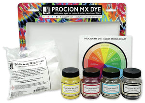 Jacquard Procion 4 Color Set With Soda Ash Fabric Dye, Tye dye, resinartbysheri, resinartbysheri, [variant_title],