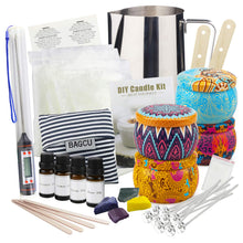Candle Making Supplies DIY Candle Making Kit, Beeswax Arts and Crafts for Adults Gift Set with Fragrance Oil, Candle Wicks, Melting Pot, Tins, Dyes, Wooden Sticks, Thermometer, Centering Devices, [product_type], resinartbysheri, resinartbysheri, [variant_title],