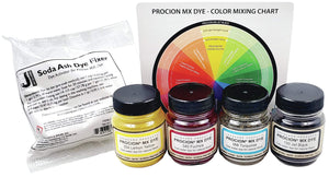 Jacquard Procion 4 Color Set With Soda Ash Fabric Dye, Tye dye, resinartbysheri, resinartbysheri, [variant_title],