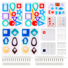 (Resin Earring Molds) - Suhome Resin Jewellery Moulds Epoxy Resin Earring Moulds, Pendant Moulds, Bracelet Moulds and Necklace Moulds Kits 249 Pcs Silicone Resin Casting Moulds for Jewellery Making, resin, Suhome, resinartbysheri, [variant_title],