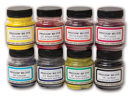 Cold Water Dye 2/3 oz. Asst. Colors (set of 8), Tye dye, Jacquard, resinartbysheri, [variant_title],