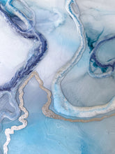 "Ghost Agate" Original Resin Artwork, art work, resinartbysheri, resinartbysheri, [variant_title],