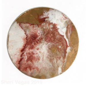 Flame Original Resin Art Work